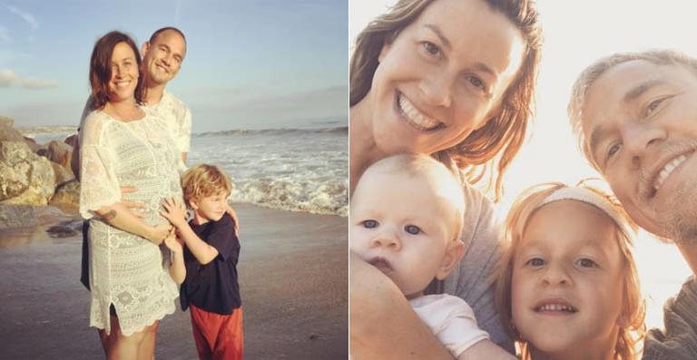 Alanis Morissette e a família - Reprodução / Instagram