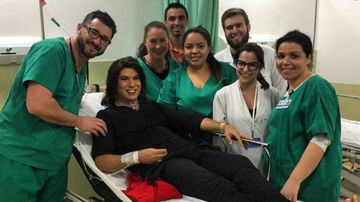 Tiago Barnabé cai do palco e vai parar no hospital - Instagram/Reprodução