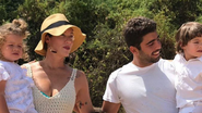 Luana Piovani e Pedro Scooby batizam Liz e Bem em Fernando de Noronha - Instagram/Reprodução