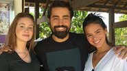 Ricardo Pereira posa com Marina Ruy Barbosa e Bruna Marquezine - Instagram/Reprodução