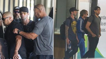 Integrantes do Maroon 5 desembarcam no Rio de Janeiro - AgNews