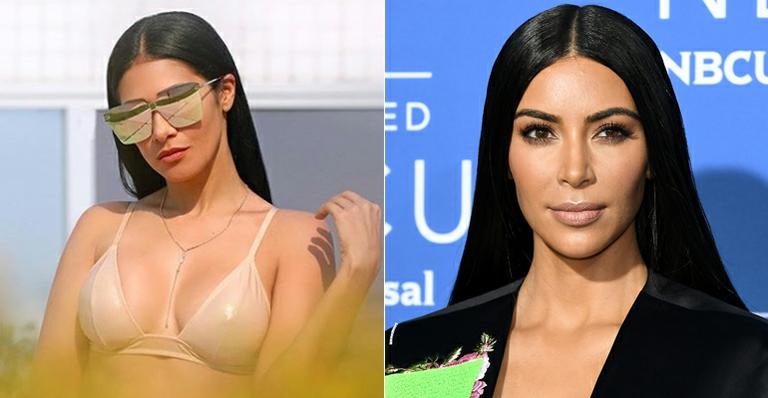 Simaria e Kim Kardashian - Instagram/Reprodução e Getty Images