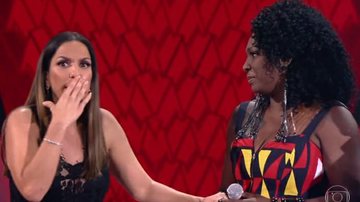 Ivete Sangalo e Dhi Ribeiro se reencontram no palco do The Voice Brasil - TV Globo/Reprodução