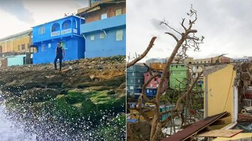 Furacão Maria destrói cenário de Despacito em Porto Rico - YouTube/Reprodução e Getty Images