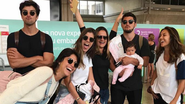 Bruno Gissoni e Yanna Lavigne viajam com Madalena - Instagram/Reprodução