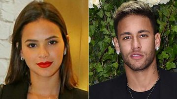 Neymar Jr. usa look parecido com o de Bruna Marquezine - AgNews/ Getty Images