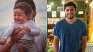Bruno Gissoni homenageia a filha, Madalena - Reprodução/ Instagram/Divulgação/TV Globo