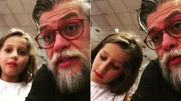 Fabio Assunção e a filha, Ella Felipa - Instagram/Reprodução