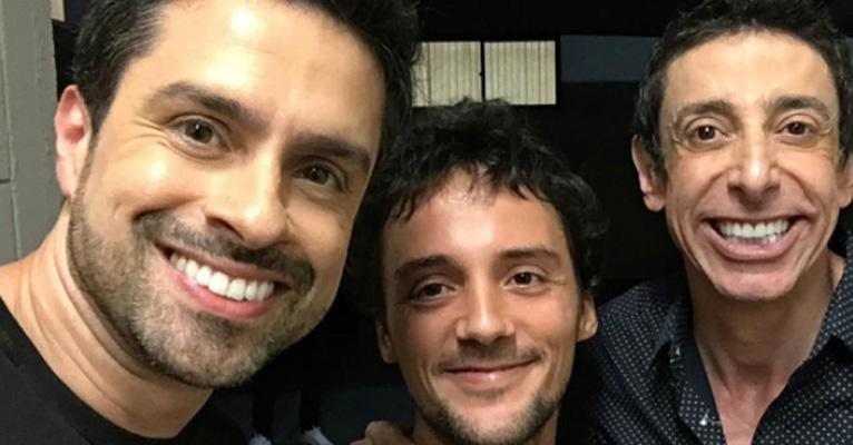 Pedro (Luciano Amaral), Zequinha (Fredy Állan) e Nino (Cássio Scapin) - Reprodução/ Instagram