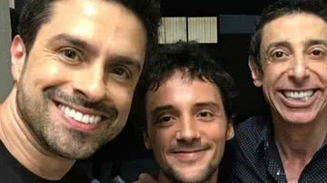 Pedro (Luciano Amaral), Zequinha (Fredy Állan) e Nino (Cássio Scapin) - Reprodução/ Instagram