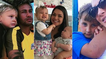 Neymar, Thais Fersoza e Claudia Leitte: homenagens aos filhos - Instagram/Reprodução