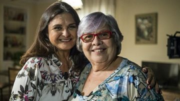 Elizângela conhece Dona Fátima, mãe da Bibi Perigosa da vida real - Globo/Estevam Avellar