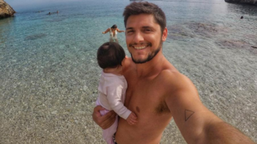 Bruno Gissoni e a filha, Madalena - Reprodução Instagram