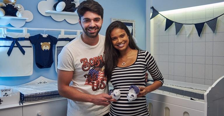 Aline Dias mostra a decoração do quarto de seu primeiro filho - Divulgação / Grão de Gente
