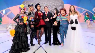 Silvio Santos exibe especial de Halloween com a turma do “Jogo dos Pontinhos”! - Lourival Ribeiro/SBT