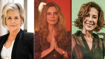 Irene Ravache, Bruna Lombardi e Angela Vieira - Divulgação/TV Globo/Instagram