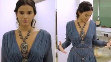 Bruna Marquezine é a princesa Catarina em 'Deus Salve o Rei' - Gshow/Reprodução Vídeo