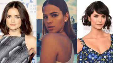 Lucy Hale, Bruna Marquezine e Nina Dobrev - Getty Images/Instagram