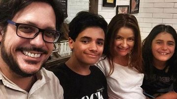 Lúcio Mauro Filho, Bento, Cíntia e Luiza - Reprodução / Instagram