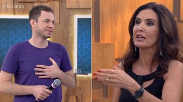 Tiago Leifert e Fátima Bernardes - TV Globo/Reprodução