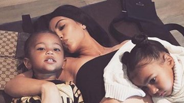 Filho de Kim Kardashian foi internado com pneumonia, diz site - Reprodução/Instagram