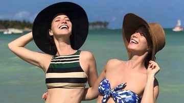 Nathalia Dill e Mariana Ximenes posam de biquíni e exibem boa forma em Alagoas - Reprodução/Instagram