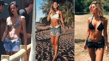 Short desabotoado é nova moda entre as famosas - Reprodução/Instagram