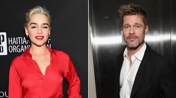 Brad Pitt: oferta milionária em leilão com Emilia Clarke - Getty Images