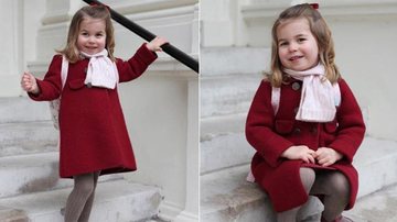 Princesa Charlotte esbanja fofura em primeiro dia de aula - Reprodução/Instagram