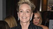 Sharon Stone veste Vitor Zerbinato no Golden Globes - Divulgação