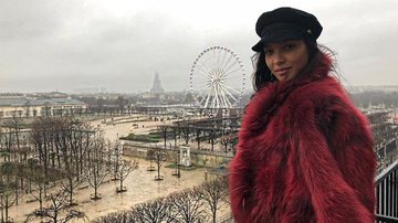 Após desfiles, Laís Ribeiro curte  o inverno em Paris - Reprodução/Instagram