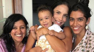 Regina Casé, Ivete Sangalo, Brás e Benedita - Reprodução / Instagram