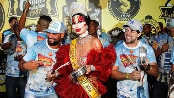 Sabrina Sato é coroada Rainha do Glan Gay 2018 na quadra da São Clemente - Thyago Andrade/Brazil News
