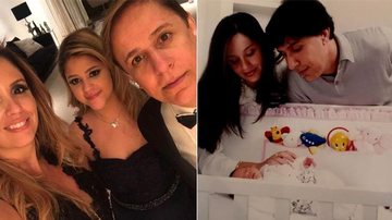 Tom Cavalcante com a mulher e a filha - Reprodução / Instagram