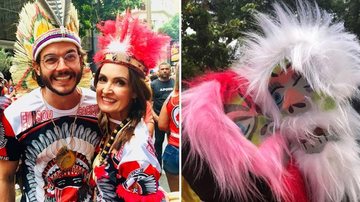 Confira os looks carnavalescos de Fátima Bernardes - Reprodução/Instagram