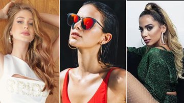 Marina Ruy Barbosa, Bruna Marquezine e Anitta - Reprodução/Instagram