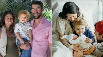 Michael Phelps apresenta o segundo filho - Boone Studios / Reprodução Instagram