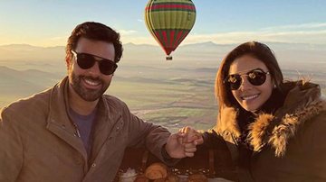 Caroline Celico curte viagem com o namorado, Eduardo Scarpa - Reprodução / Instagram