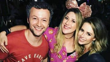 Dani Calabresa encontra Sandy e Lucas Lima na Disney - Instagram/Reprodução
