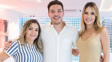 Dona Bell, Wesley Safadão e Thyane - reprodução/instagram