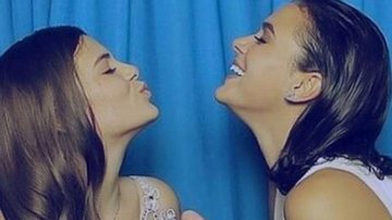 Luana Marquezine mostra semelhança com a irmã, Bruna - Reprodução
