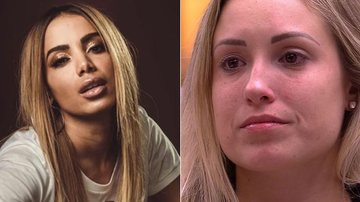 Anitta e Jéssica - Instagram e TV Globo/Reprodução