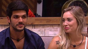 Lucas e Jéssica no BBB18 - TV Globo/Reprodução