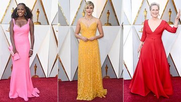 Estrelas desfilam cores no red carpet do Oscar 2018 - Getty Images