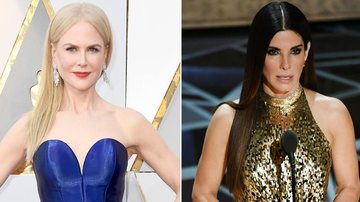 Como conquistar o cabelo liso chapado de Nicole Kidman e Sandra Bullock no Oscar 2018 - Getty Images