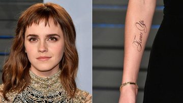 Emma Watson brinca sobre erro em tatuagem - Getty Images