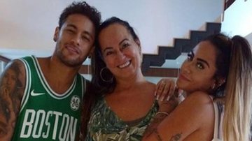 Neymar Jr., Nadine e Rafaella - Instagram/Reprodução