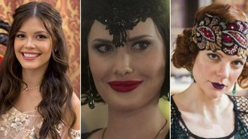 Lábios coloridos de  Maria Vitória, Carolina de Sobral e Gigi fizeram muito sucesso com o público feminino da novela das 6 - Divulgação/TV Globo