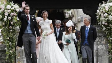 Casamento de Pippa Middleton e James Matthews - David Matthews aparece à direita da imagem. - Getty Images