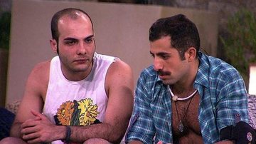Mahmoud e Kaysar - Reprodução/ TV Globo